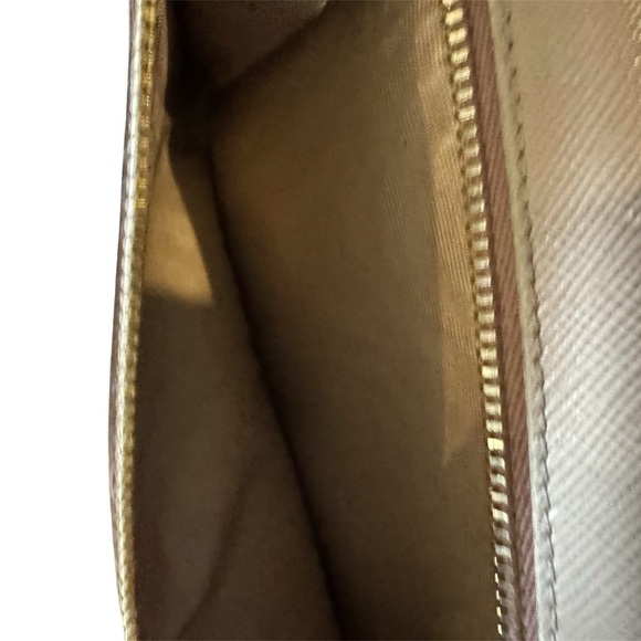 Prada Continental Wallet in Beige & Gold Hardware - Picture 5 of 12
